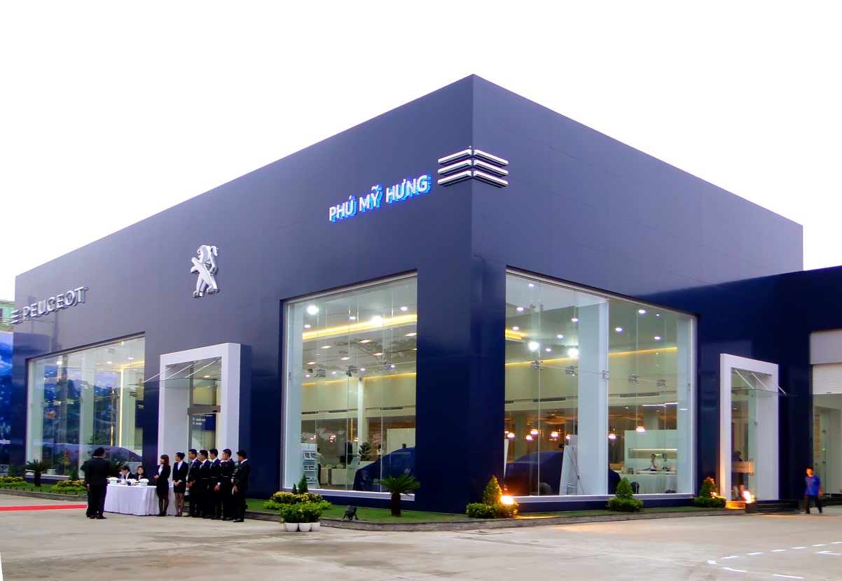 Showroom Peugoet Ph&uacute; Mỹ Hưng